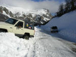 Stuck in the snow